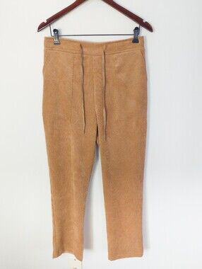 La Fee Maraboutee Sandrel Corduroy Jogger Pants Camel Tan FR 38 / US M